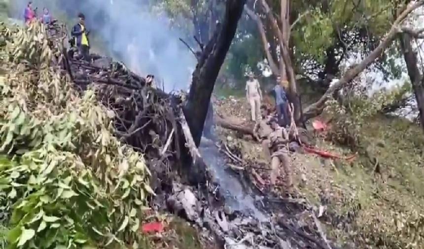 Katastrofa helikoptera w Indiach: 7 ofiar śmiertelnych