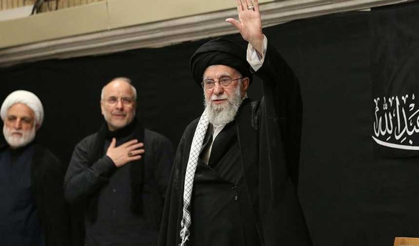 Khamenei appeared before the public for the first time since the war