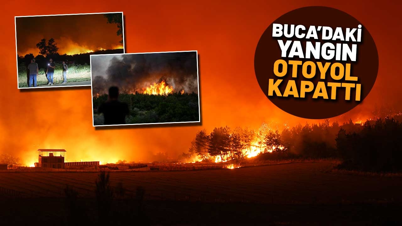 ¡Continúan los incendios en Esmirna! Las llamas avanzan hacia una zona residencial.