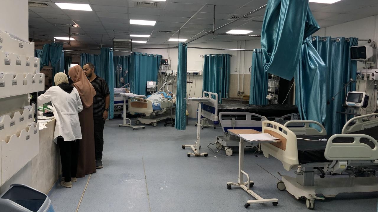 Gazze'deki hastanelerde kan ünitelerinde sıkıntı yaşanıyor