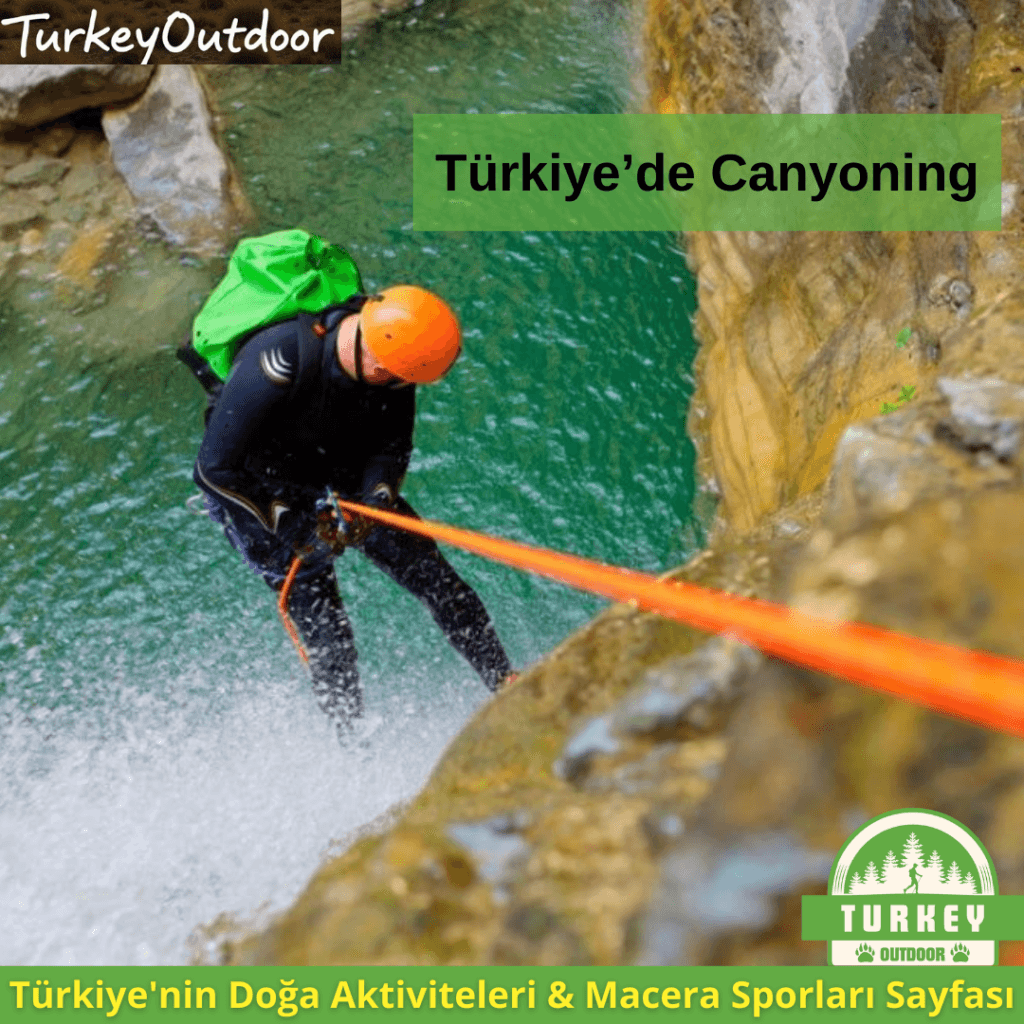 Canyoningsport in Turkije