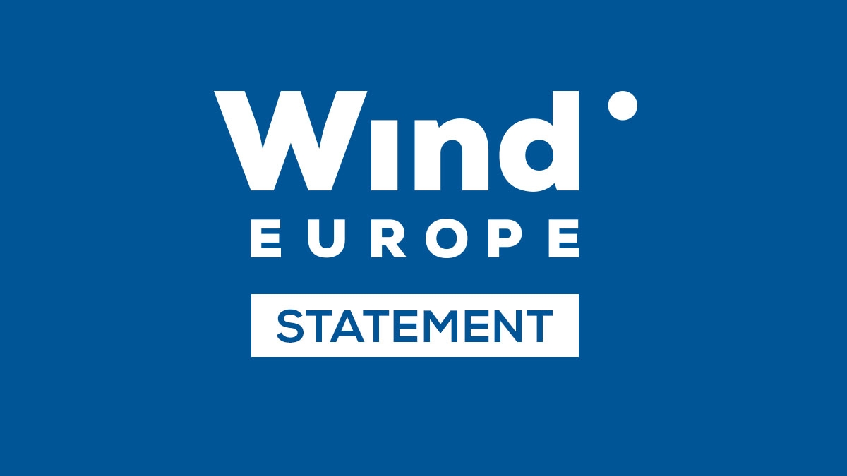 Dichiarazione di WindEurope sulla seconda asta eolica offshore tedesca nel 2025