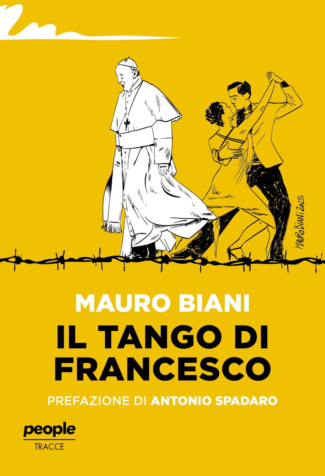 Karikatürist Mauro Biani, Papa Bergoglio'ya 'Il tango di Francesco' adlı kitabını adadı