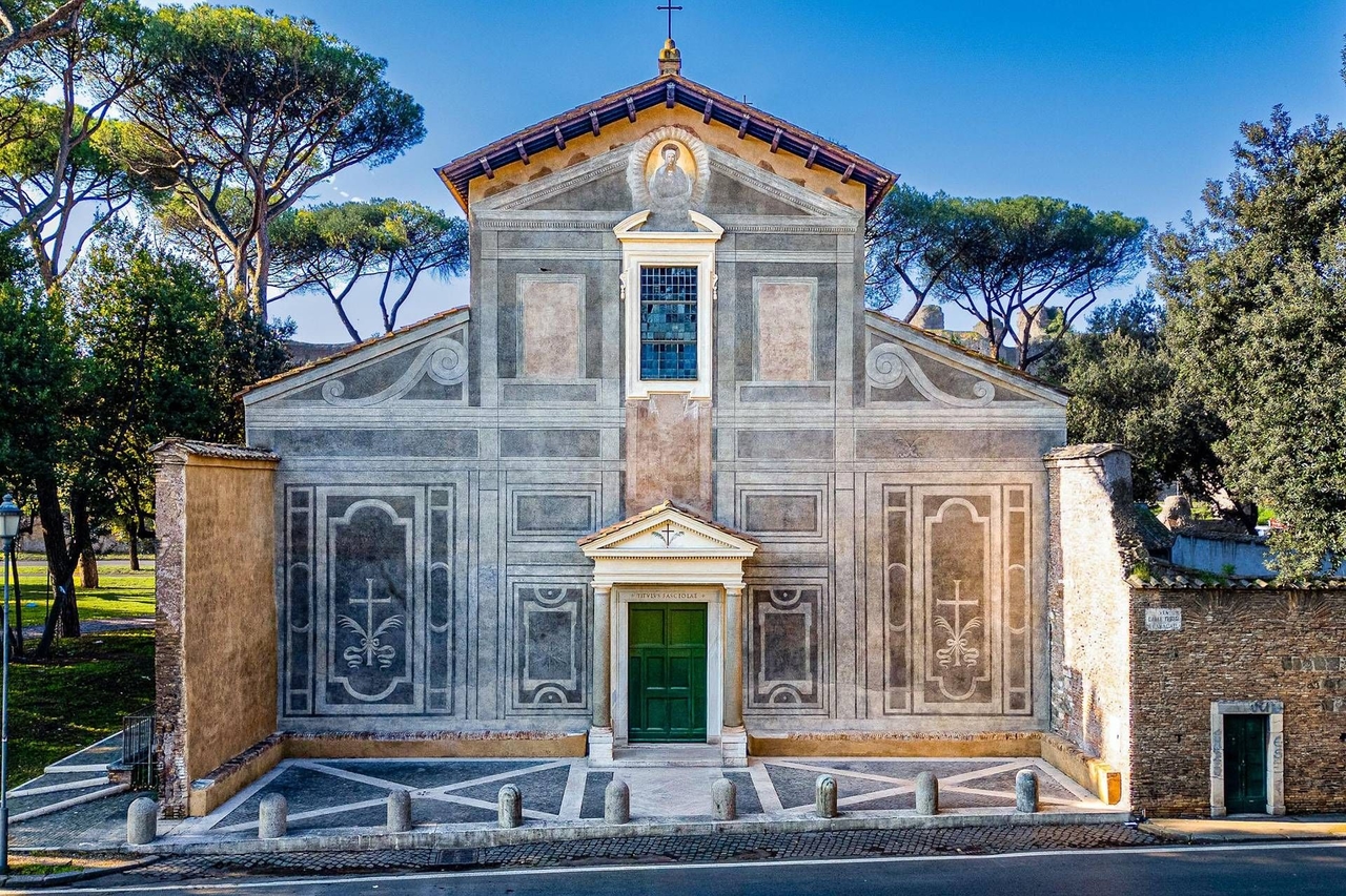 A Roma restaurata la facciata della Chiesa dei Santi Nereo e Achilleo