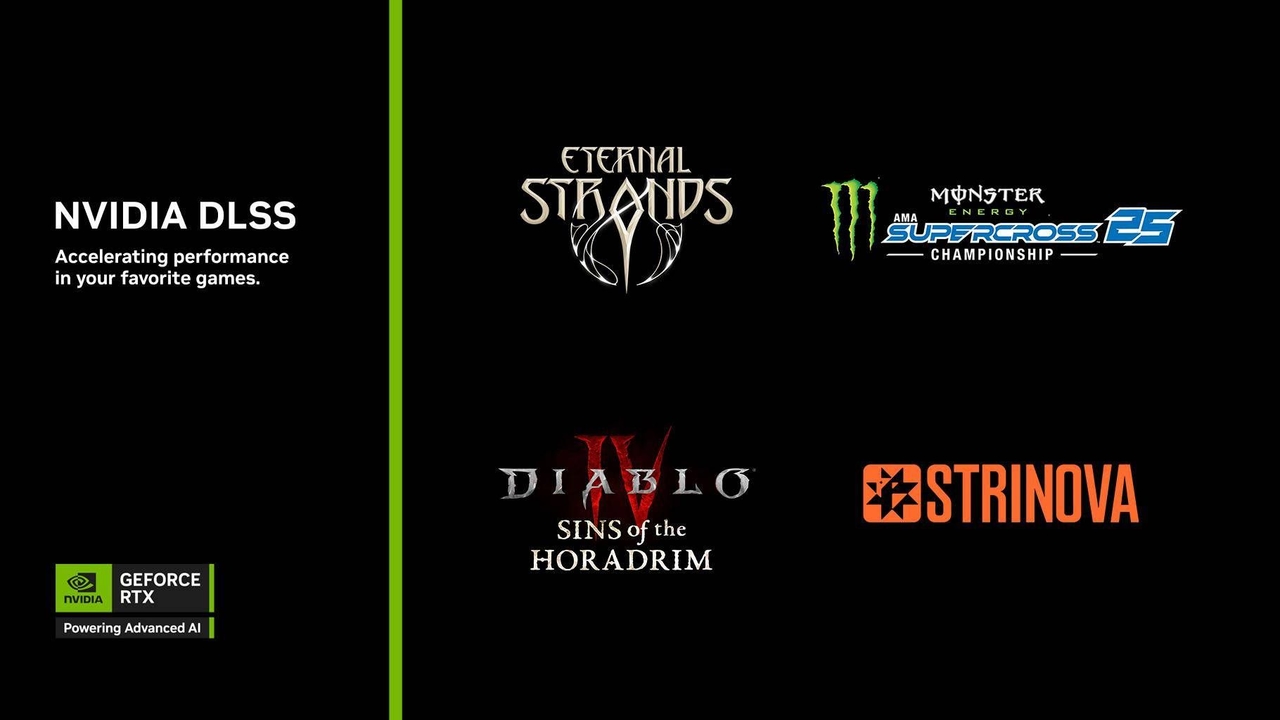 NVIDIA DLSS 4 melhora o desempenho em títulos importantes e novidades estão por vir
