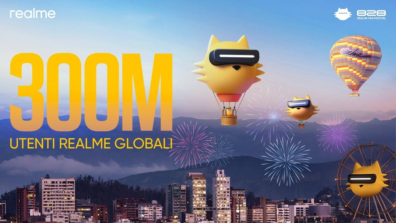 realme erreicht 300 Millionen Nutzer in 7 Jahren