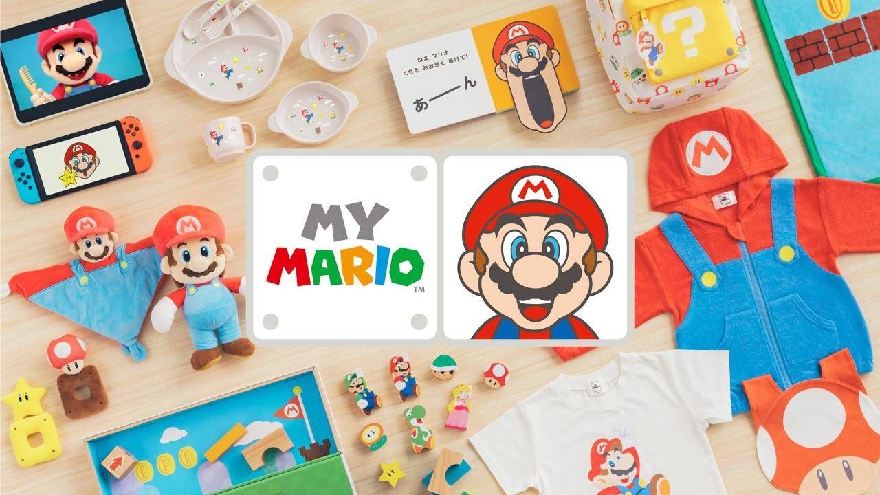 Nintendo lanceert My Mario, een gratis app en nieuwe producten voor kinderen