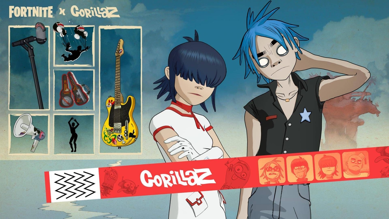 Fortnite Festival Kicks Off Season 10 with Gorillaz