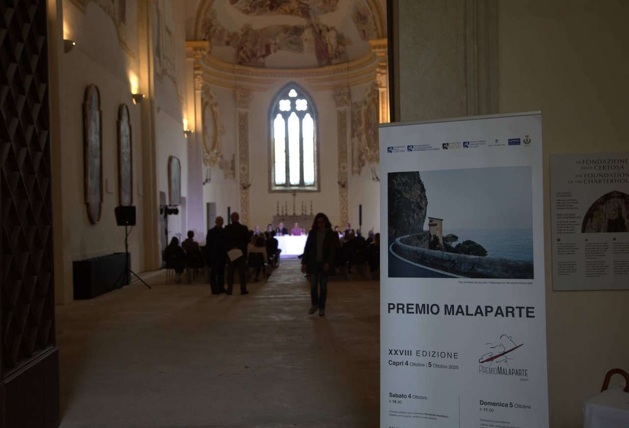 Ferrarelle, société caritative, soutient le Prix Malaparte.