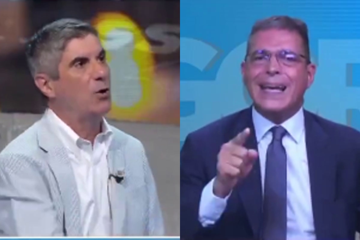 Agorà Malikanesi, Riotta ile Capezzone arasında geçen sözlü kavga: "Şu kaba insanları susturun!"