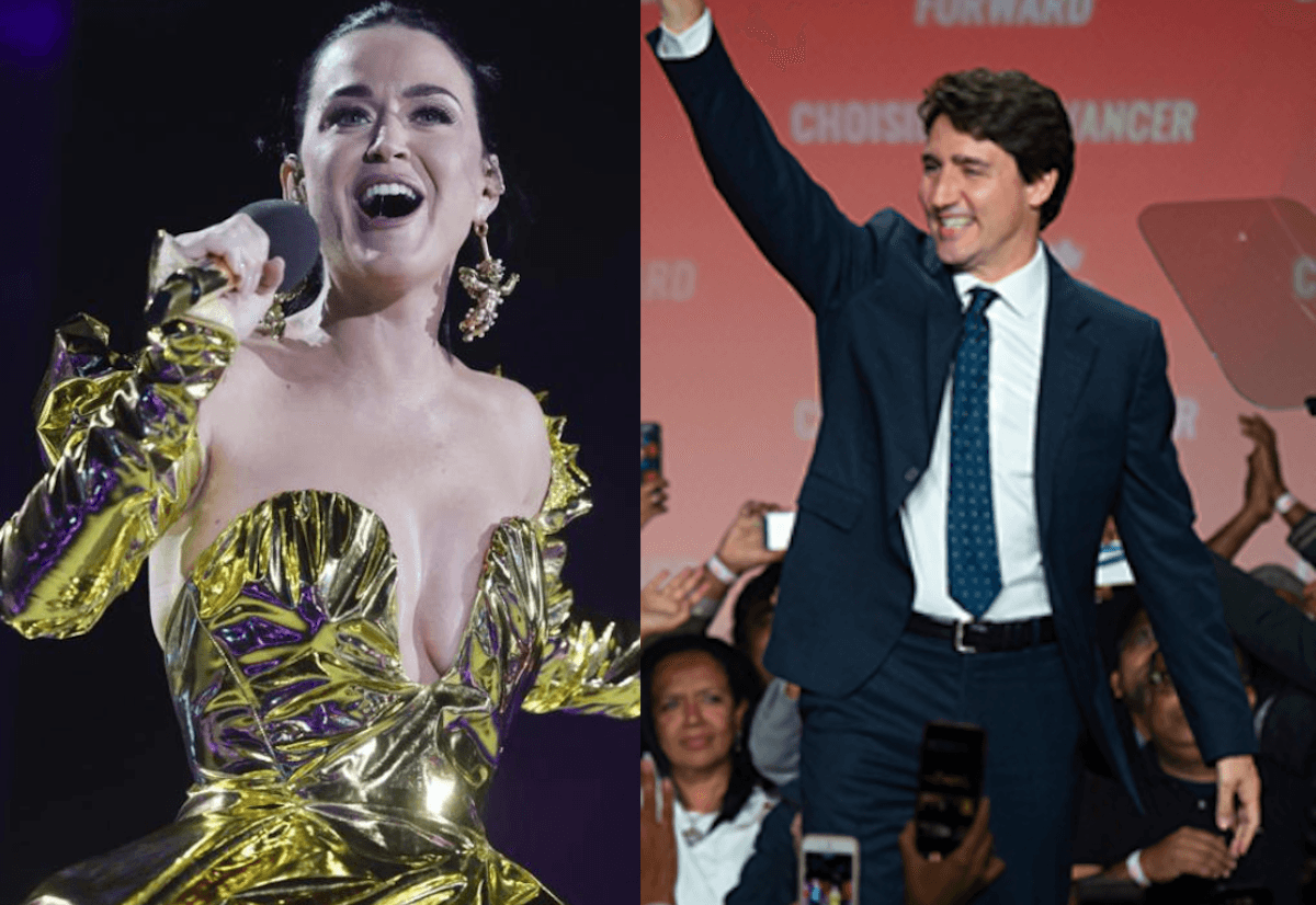 Katy Perry, od gwiazdy popu do pierwszej damy: uściski i pocałunki z byłym prezydentem Kanady Justinem Trudeau