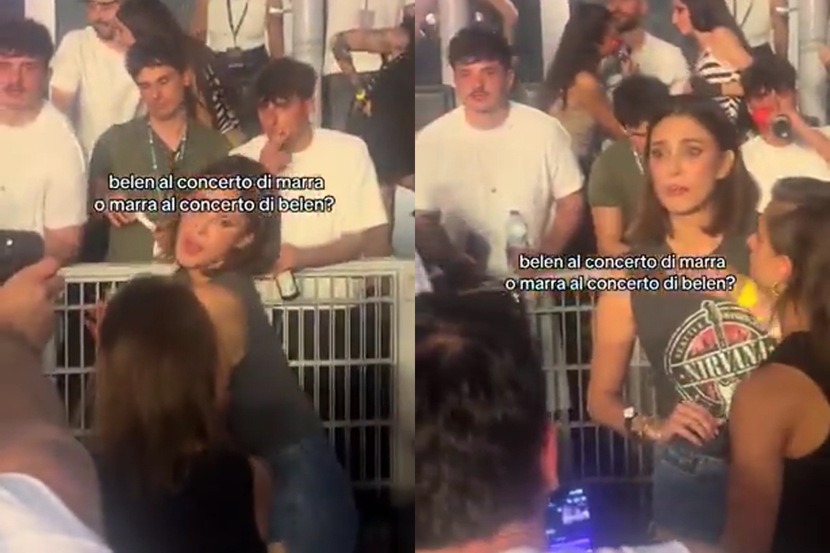 Belen Rodriguez ve Olly, Marracash konserinde birlikte yakalandı, olası bir flörtün ipucu var mı? Dedikoduları körükleyen video