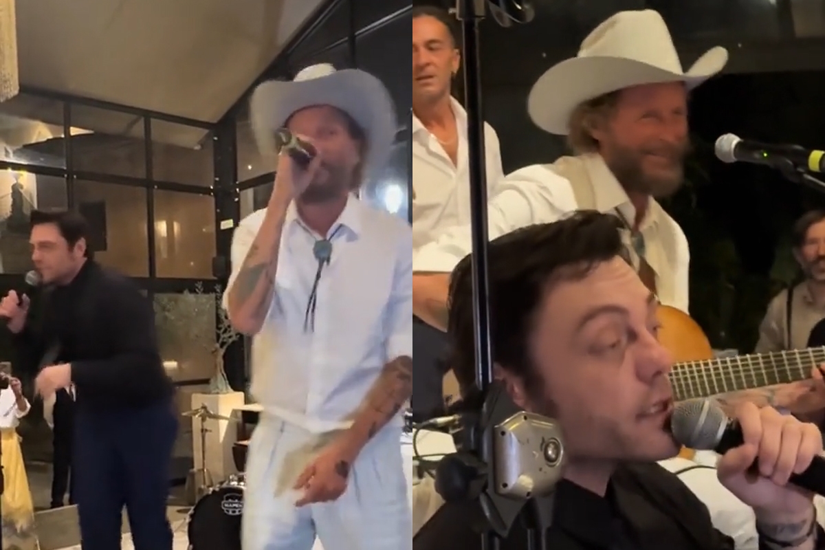 Jovanotti en Tiziano Ferro samen op het podium... op een bruiloft. Virale video's en duetten.