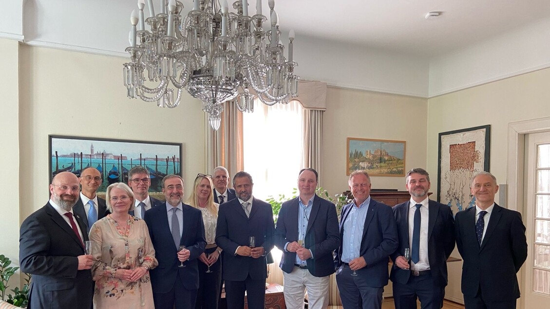 Memorandum Italien-Norwegen zur Beobachtung von Sonnenphänomenen