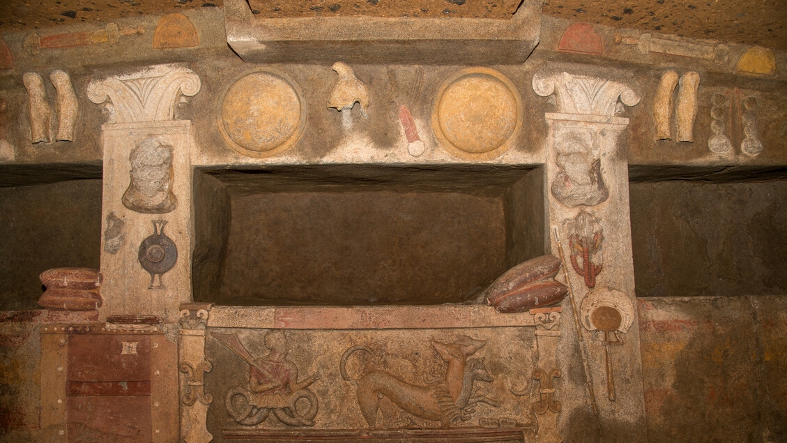 Archaeology Days, Banditaccia "opens" the Tomb of Reliefs