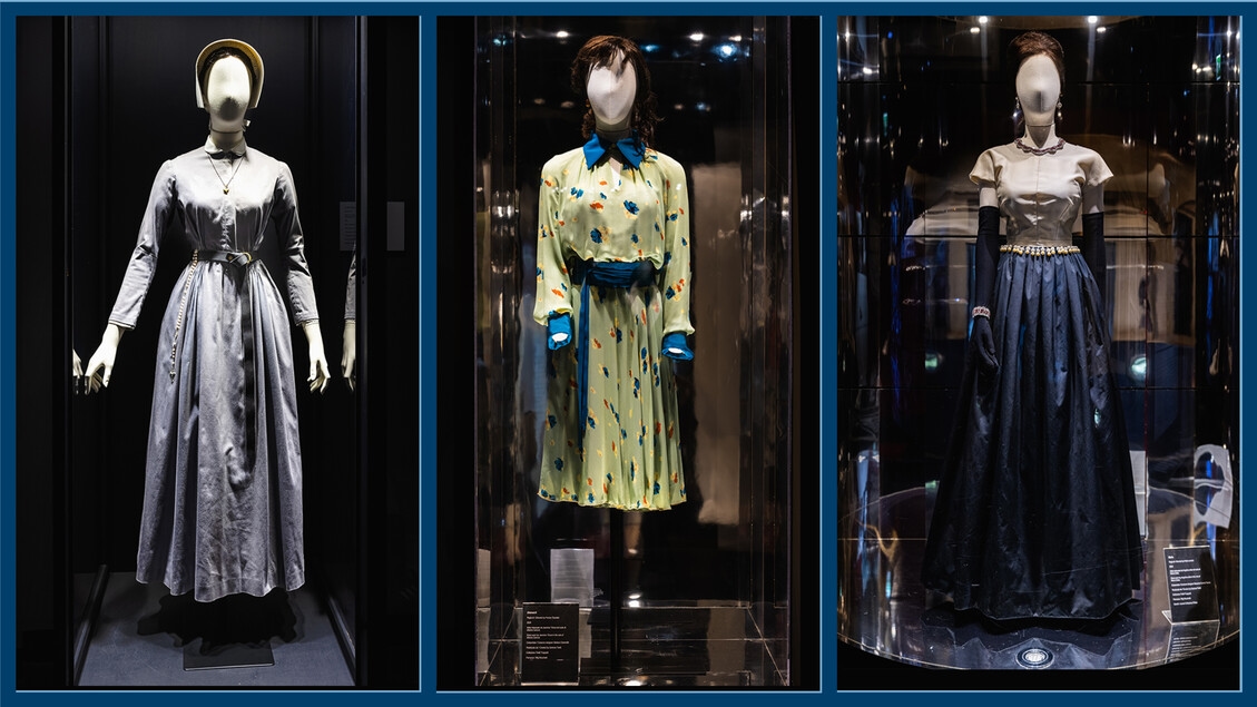 The stage costumes of the divas on display at Cinecittà