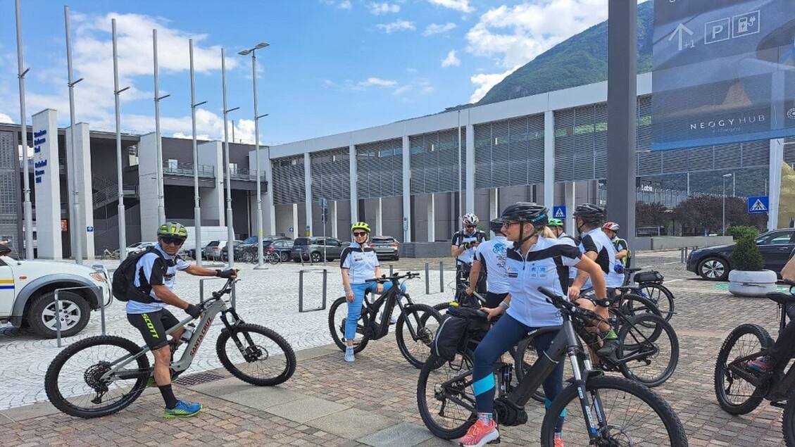 Three days by bike on the Italian section of the Milan-Munich