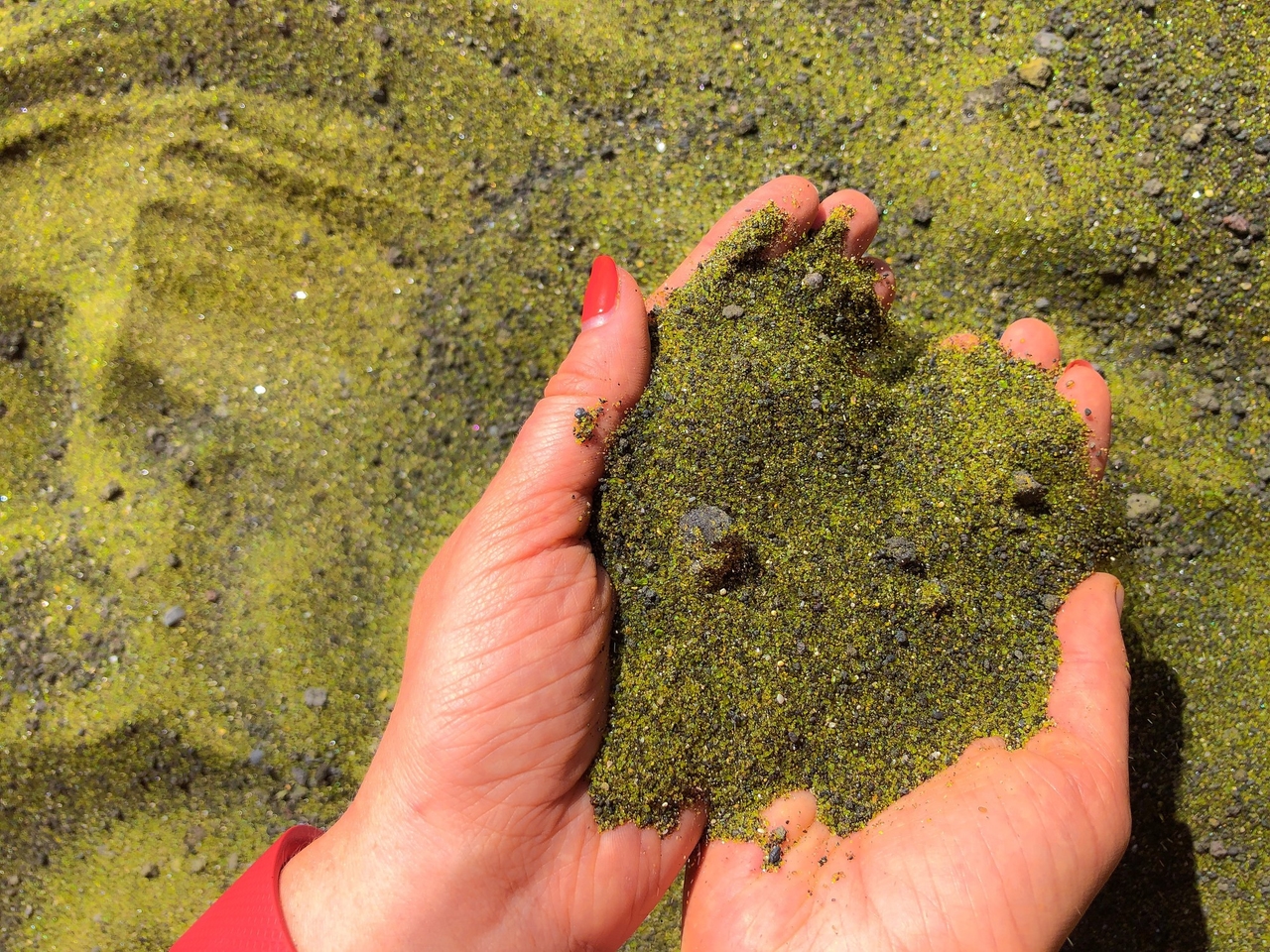 Arena verde en Hawaii, la playa negra más famosa y peligrosa, y una roja en Galápagos: viaje a las sorprendentes playas de colores