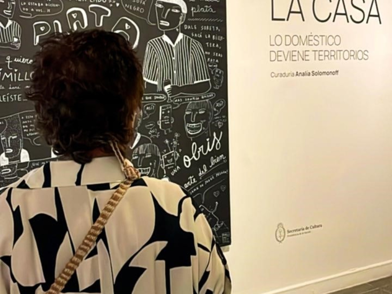 Een emotioneel gebied, thuis tentoongesteld