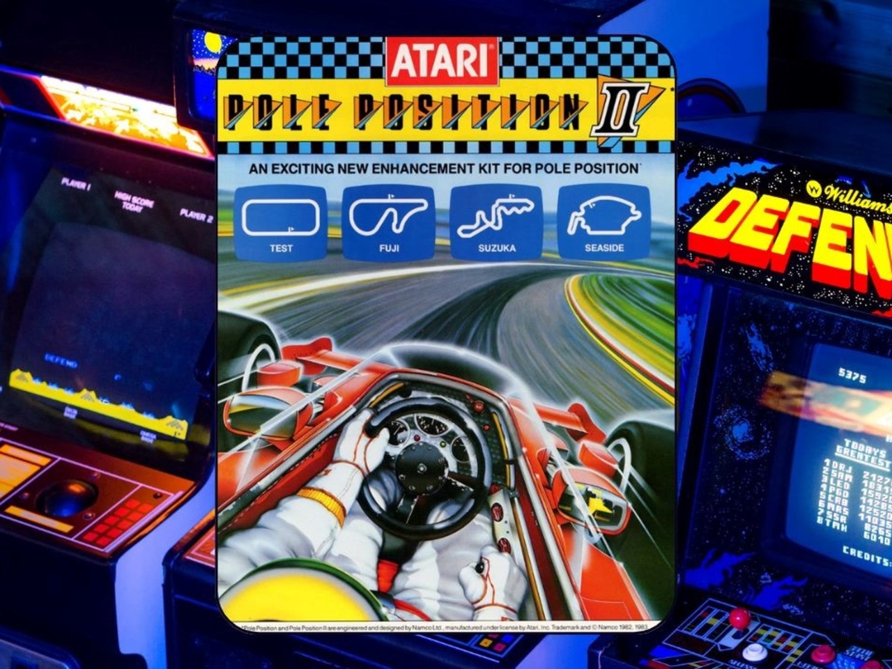 The hidden message in Pole Position II, a 42-year-old video game: an Argentinian discovered how to activate it.
