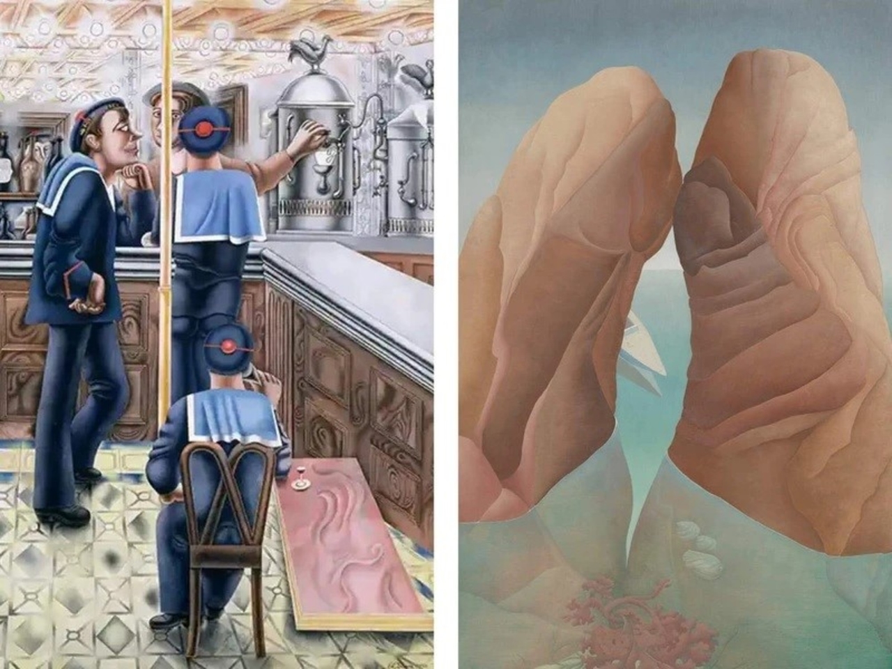 Tate Britain toont Edward Burra, de meester van de aquarel