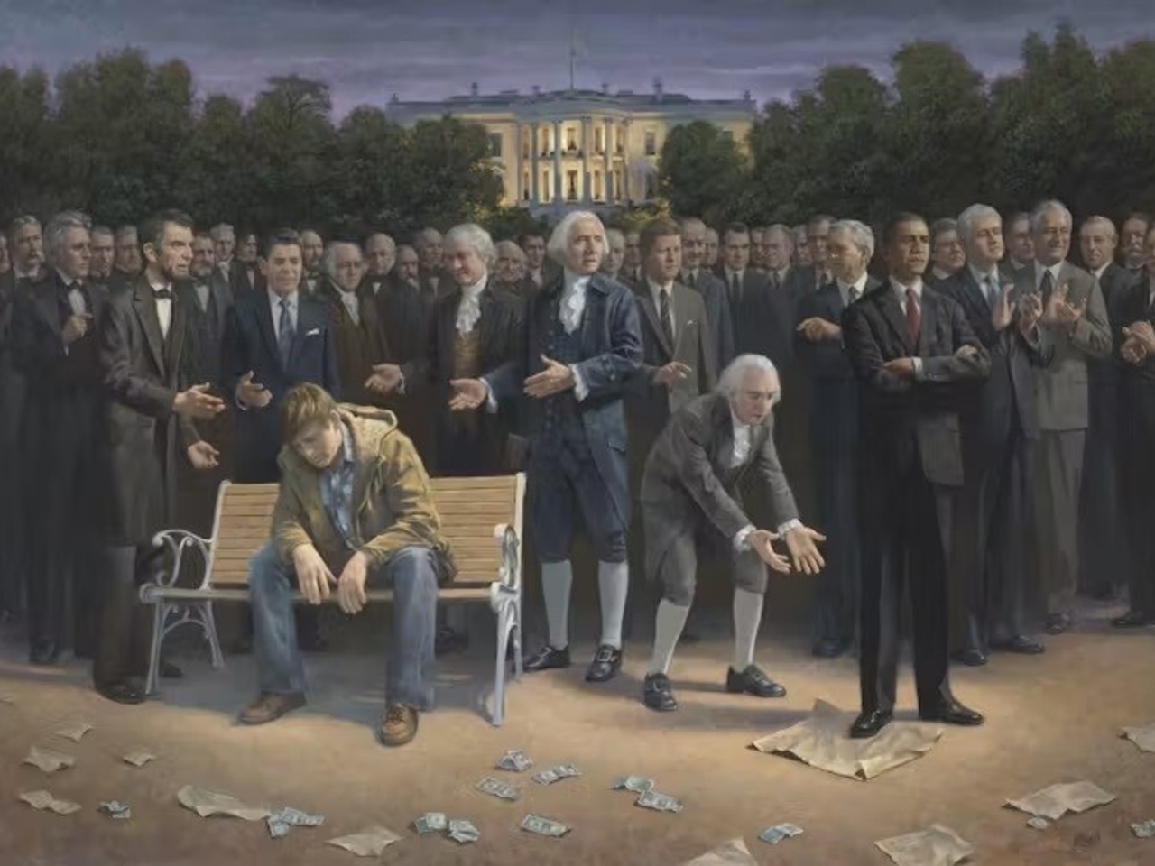 Sanatçı Jon McNaughton ve modern muhafazakarlığın şaşırtıcı tasviri