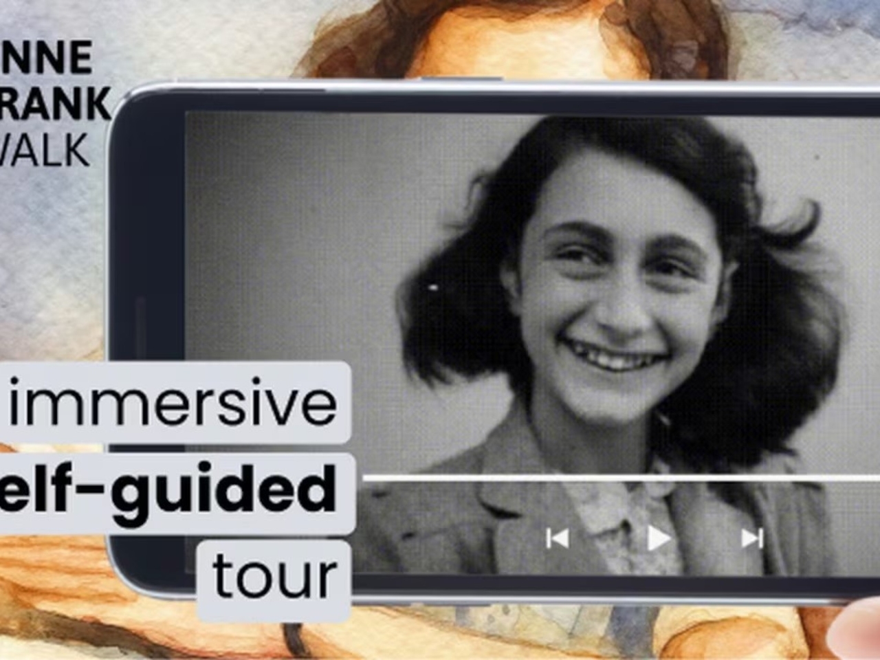 Un tour immersivo basato sull'intelligenza artificiale ricrea la vita di Anna Frank ad Amsterdam.