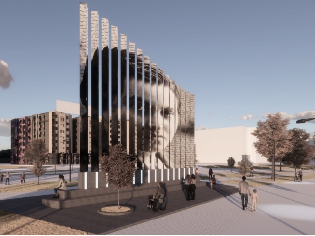 Gabriela Mistral terá um novo monumento na Plaza Itália de Santiago, o epicentro da revolta de 2019.