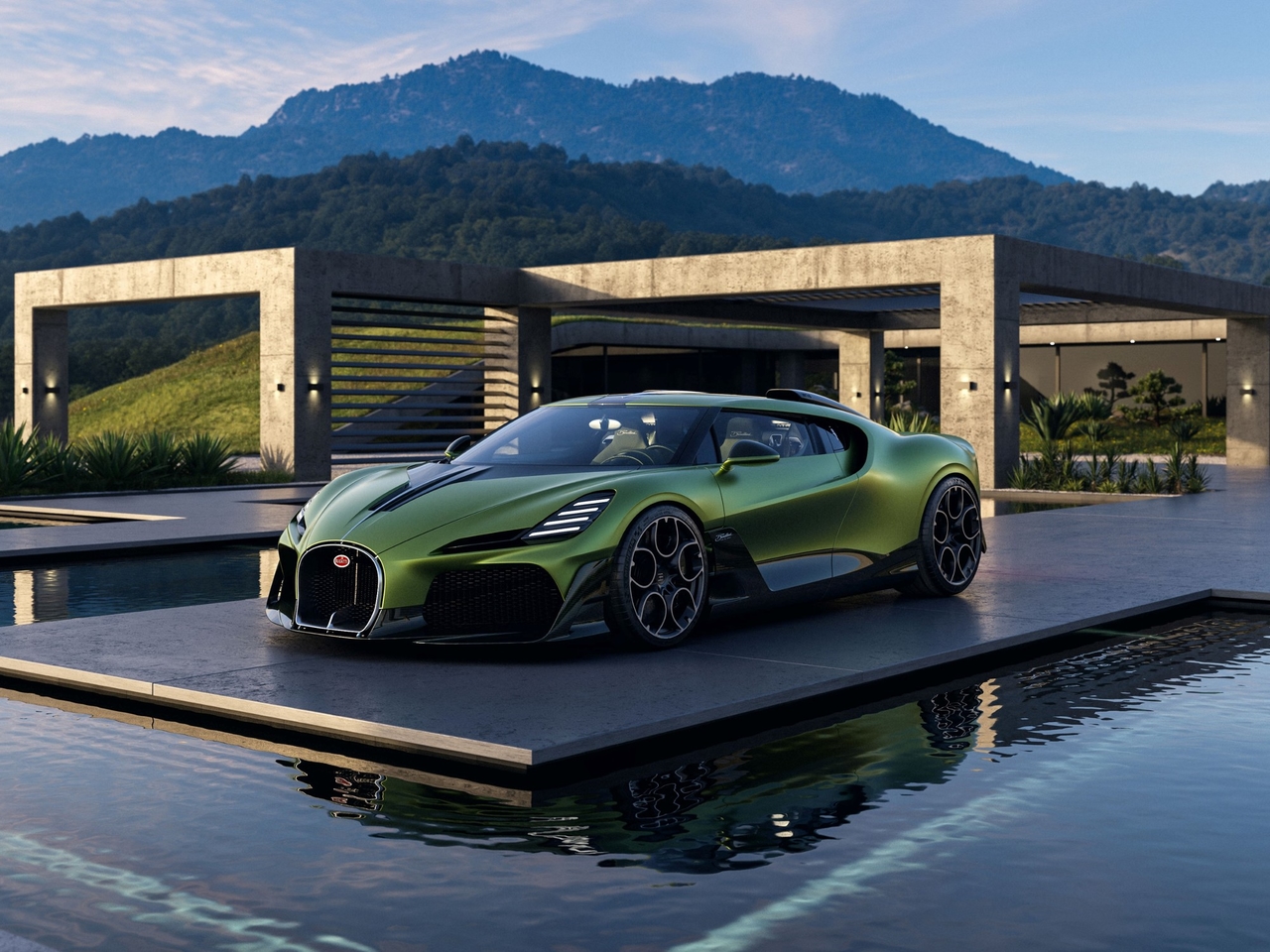 Разработанный аргентинцем: что представляет собой Bugatti Brouillard — автомобиль, не похожий ни на один другой, который может стоить несколько миллионов долларов?