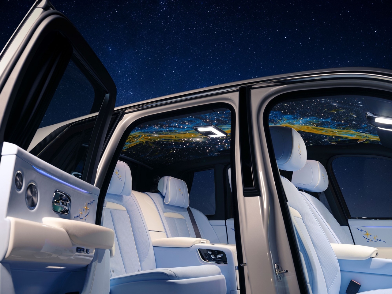 A four-year-old's wish: a multi-million-dollar bill: this is the Rolls-Royce with the Milky Way on its roof.