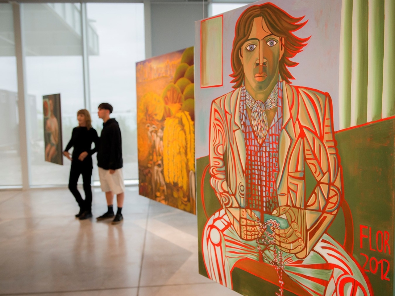 Florencia Böhtlingk bei Malba Ports: Malen mit der Vibration des Unmittelbaren