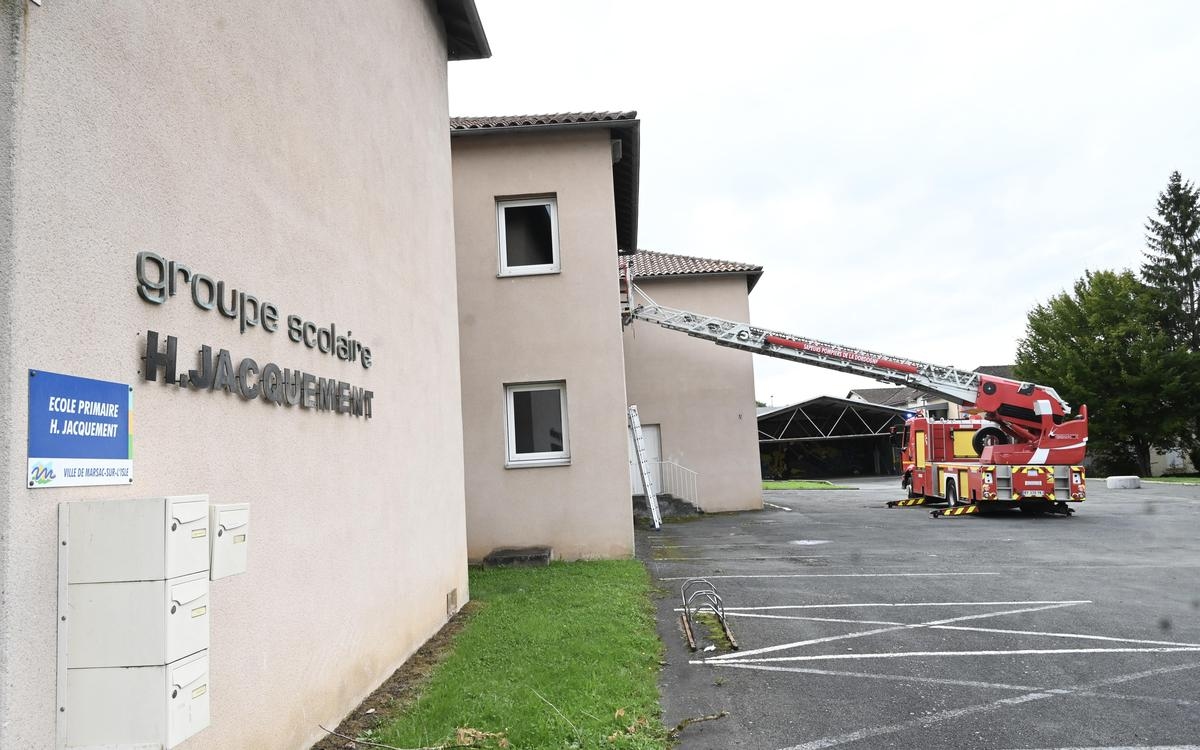Dordogne-Schule wegen Brand evakuiert