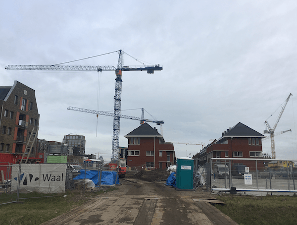 Голландские застройщики строят больше квартир, чем семейных домов