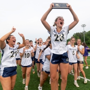 Class B girls lacrosse: Makayla Fydenkevez nets 100th goal, Northampton captures WMass title in dominant fashion (PHOTOS)