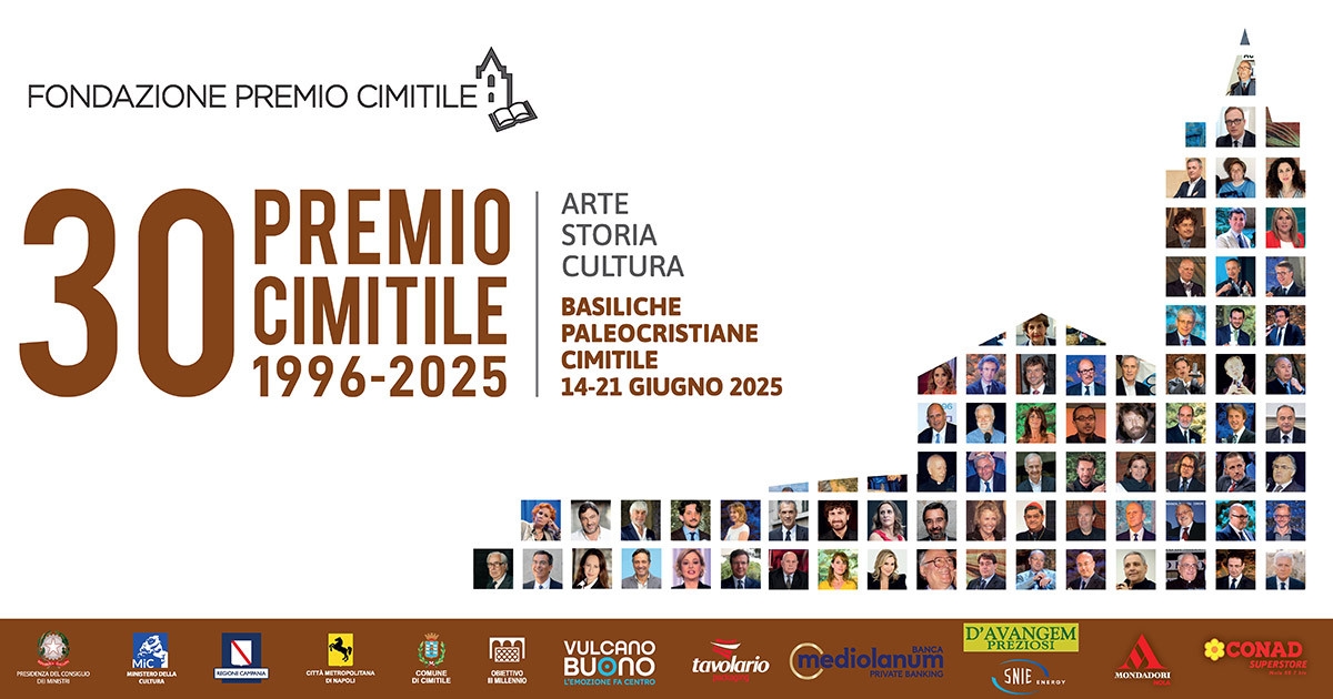 Premio Cimitile, sabato 14 il via alla XXX edizione: ecco i vincitori