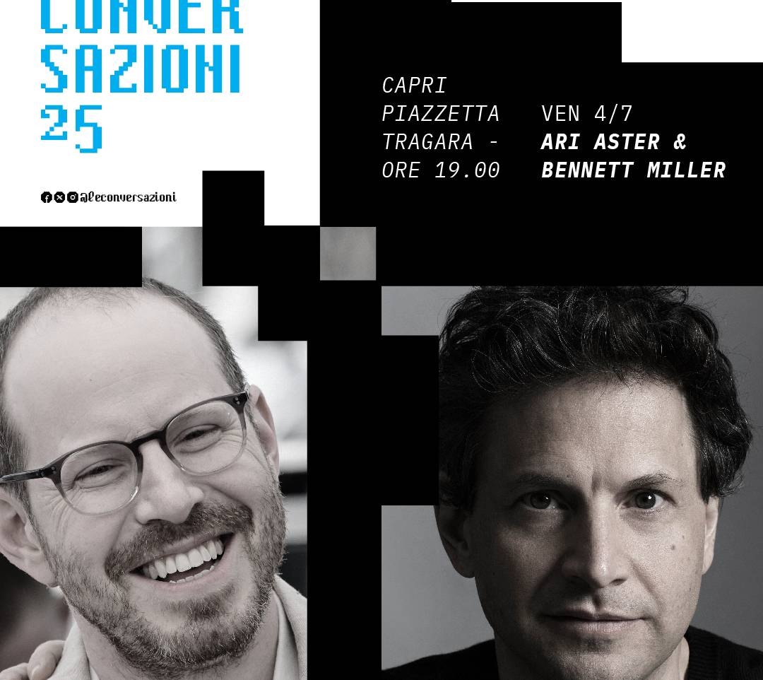 The Conversations, tomorrow in Capri an evening dedicated to US cinema with directors Aster and Miller