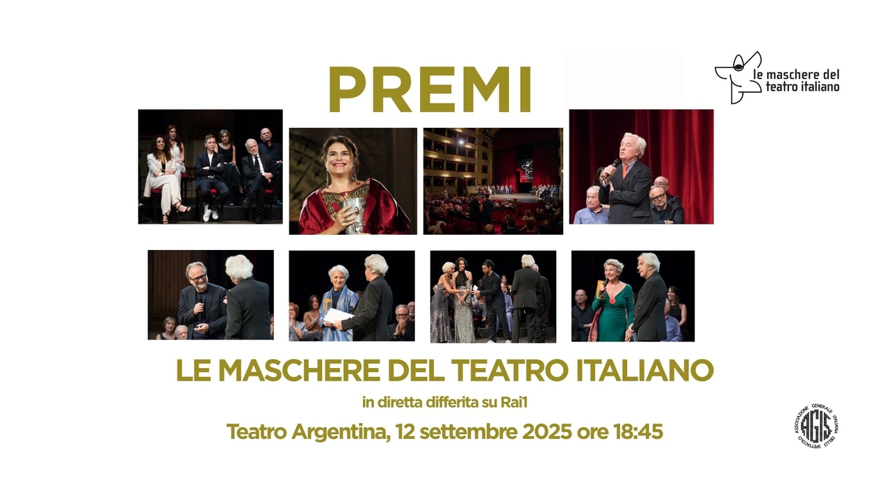 Italian Theatre Masks, awards ceremony in Rome on Friday: here are the finalists.