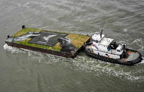 Drijvende kunst in New York