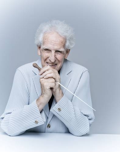 Today, Benjamin Zander in the Nezahualcóyotl room