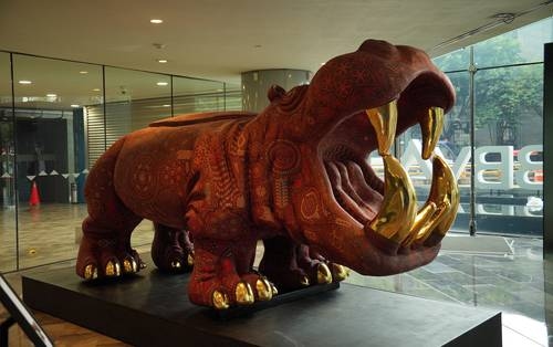 Le specie in via di estinzione vengono ricreate attraverso l'arte Huichol.