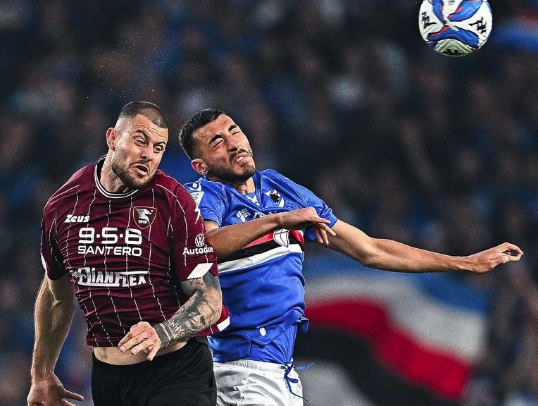 Sampdoria-Salernitana 1-0, tonfo granata a “Marassi”: decisivo Meulensteen