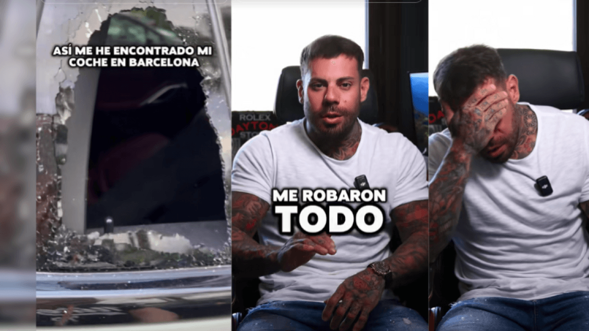 Un TikToker di Andorra esplode per il furto della sua auto a Barcellona: "L'hanno normalizzato; la polizia ha detto che non potevano fare nulla".