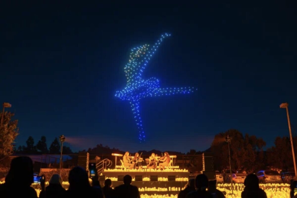Cerca de Lyon: un espectáculo de drones luminosos en julio