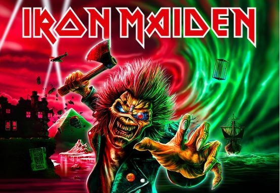 Iron Maiden en el Estadio Groupama de Décines en junio de 2026