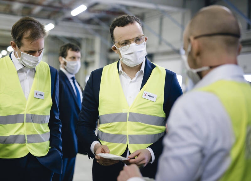 Maske tedariki: Spahn “Team Me” programında