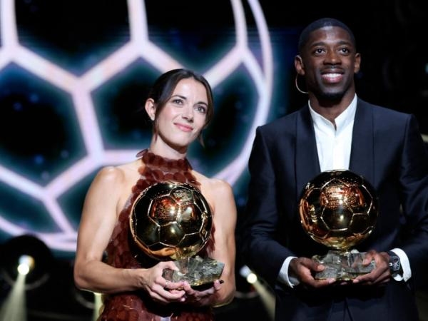 Der Ballon d'Or ging an Ousmane Dembélé und Aitana Bonmatí: Sehen Sie sich die Gewinner an.