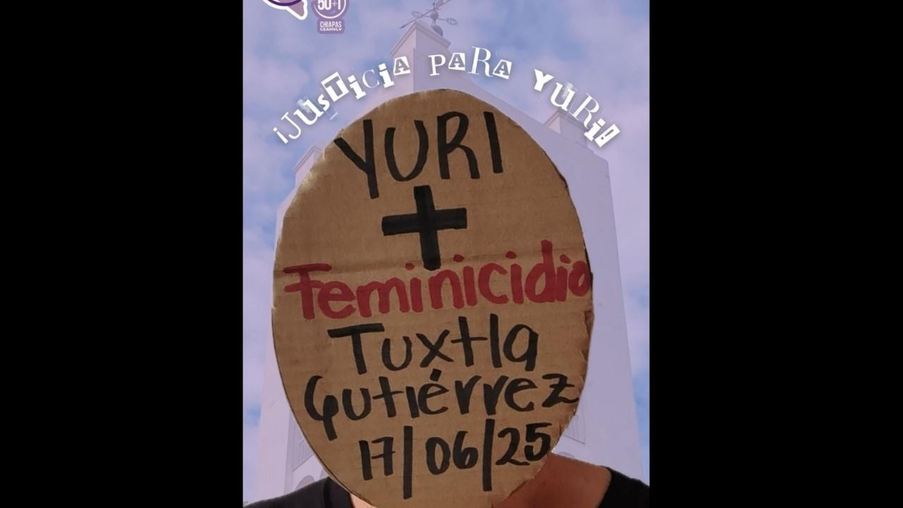 Yuri Cristell, 31 anni, è stato picchiato e ustionato con la benzina a Tuxtla Gutiérrez.