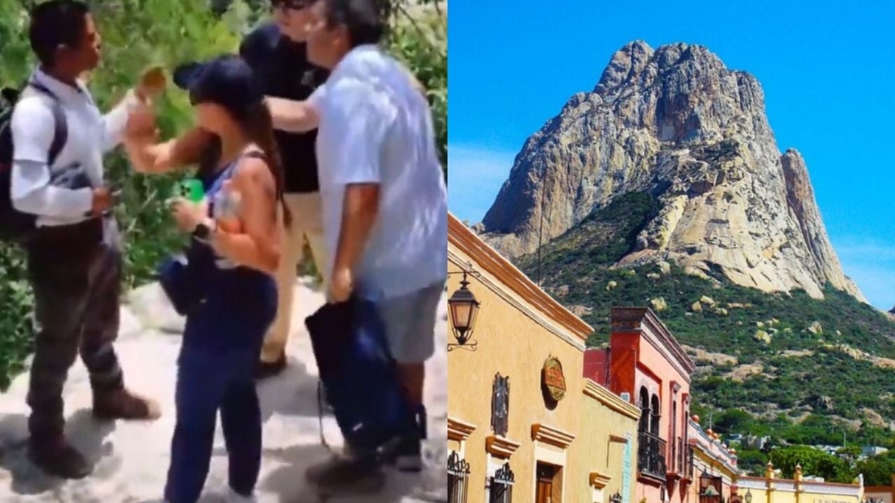 Turisti americani grattano la Peña de Bernal: "Lo fanno tutti", si giustificano (VIDEO)