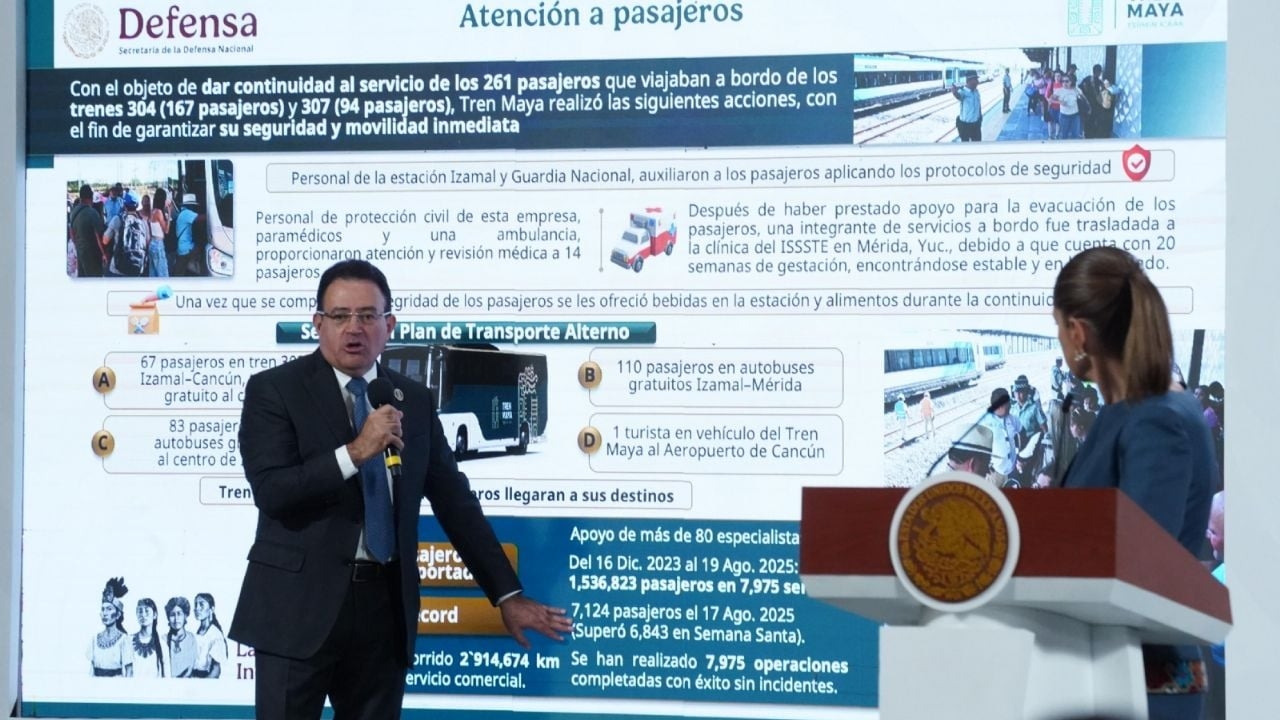 "Het was een ongeluk op het spoor, geen ontsporing": directeur van de Mayan Train over Izamal