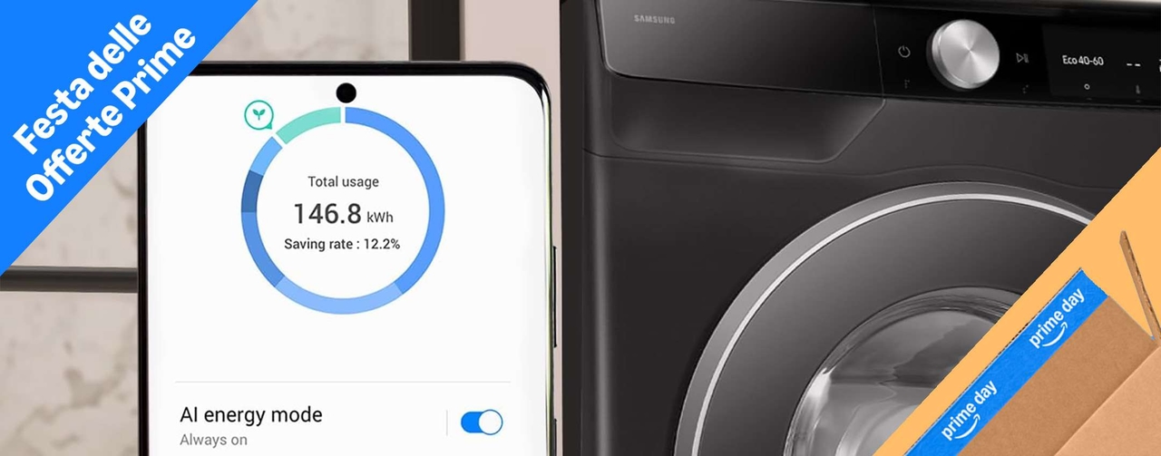 Samsung'un yapay zeka destekli çamaşır makinesi Prime üyelerine özel satışta.